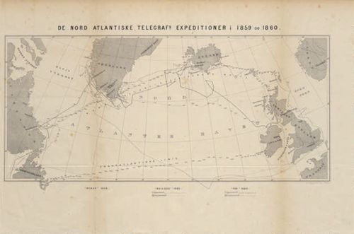 De nord atlantiske telegrafs expeditioner i 1859 og 1860