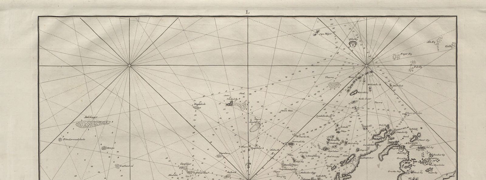 The coastal survey of 1776-1777