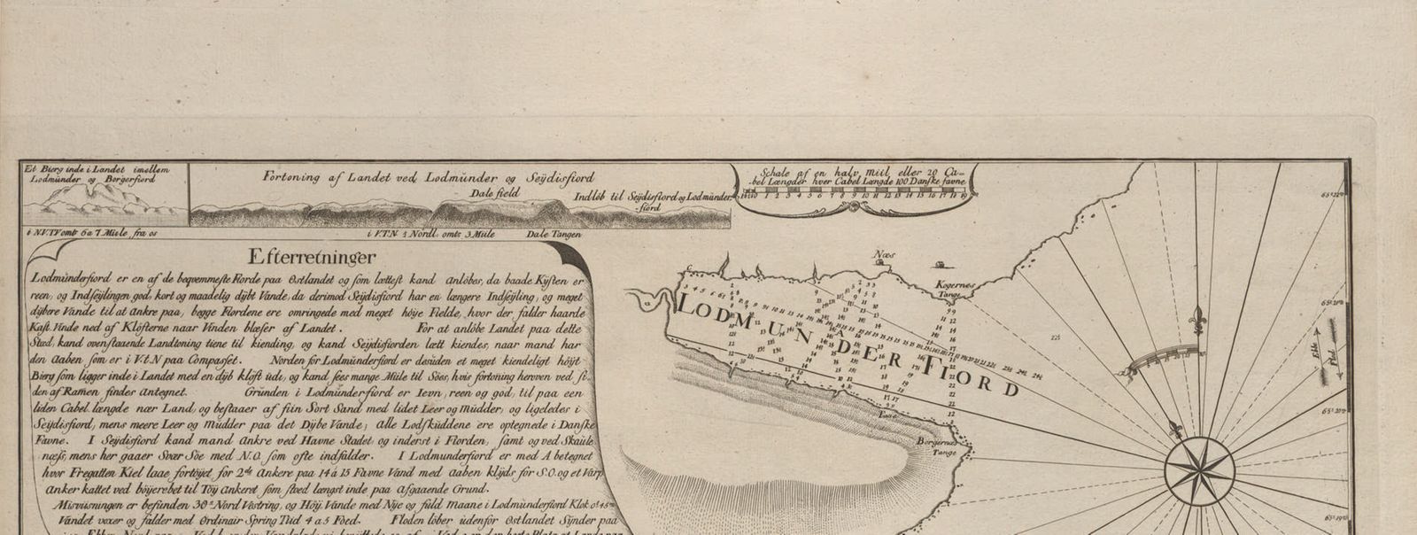 Strandmælingar fyrri 1776-1777