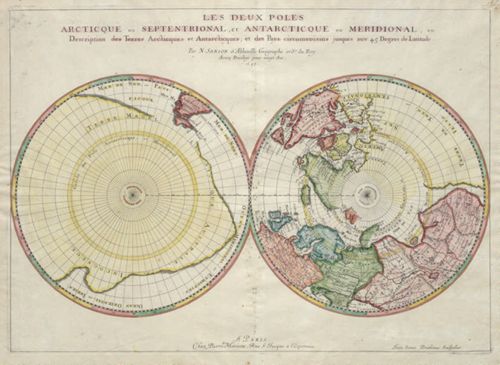 Les deux Poles Arctique ou Septentrional et Antarctique ou Meridional