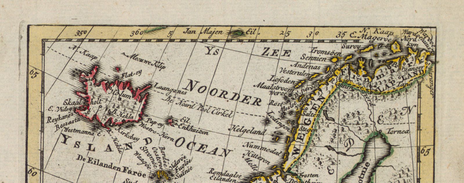 Ísland á sjókortum 17. og 18. aldar