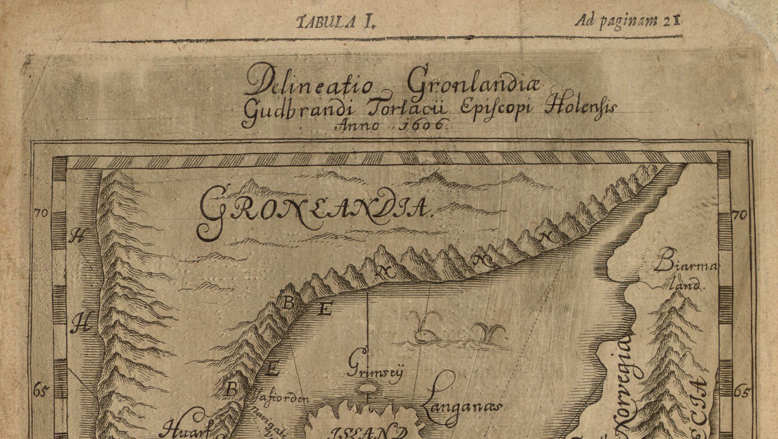 Icelandic maps of the north