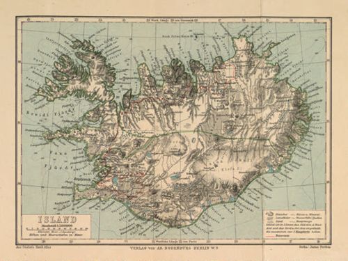 Björn Gunnlaugsson. Mapping of Iceland complete | 1844
