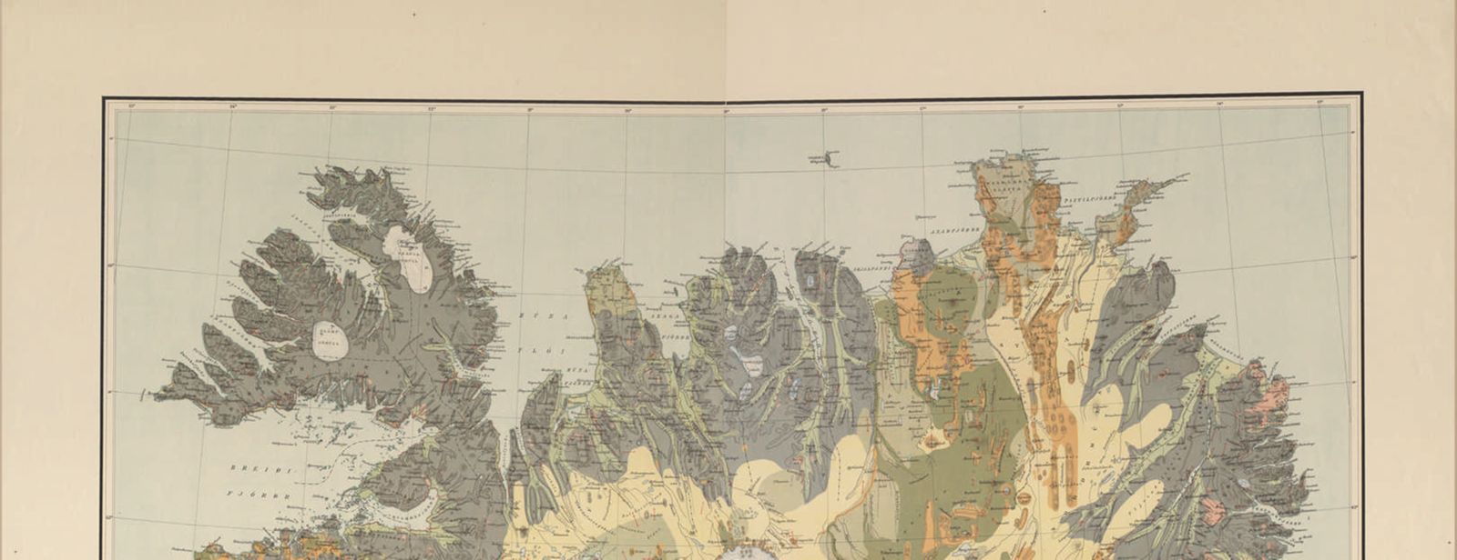 The maps of Thorvaldur Thoroddsen | 1900-1906